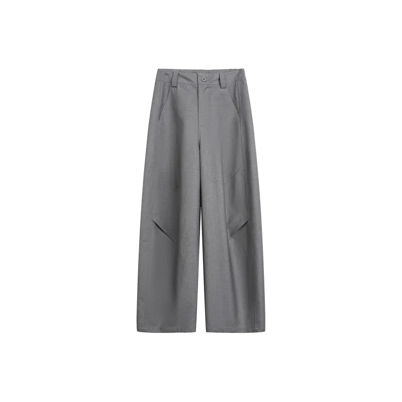 ICH MODE Casual Pants Unisex Black-6