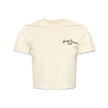 AMIRI Resort Club Baby Tee 'Beige'