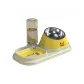 Yellow Duck-Stainless Steel Bowl[13 Cm with Elevated Neck Guard]