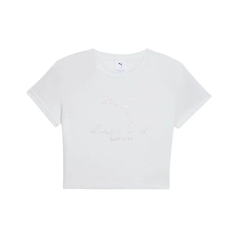 PUMA X Laquan Smith Women's Baby Tee-0