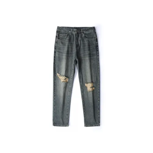 CASAMIA Jeans Unisex Vintage Nostalgic Blue