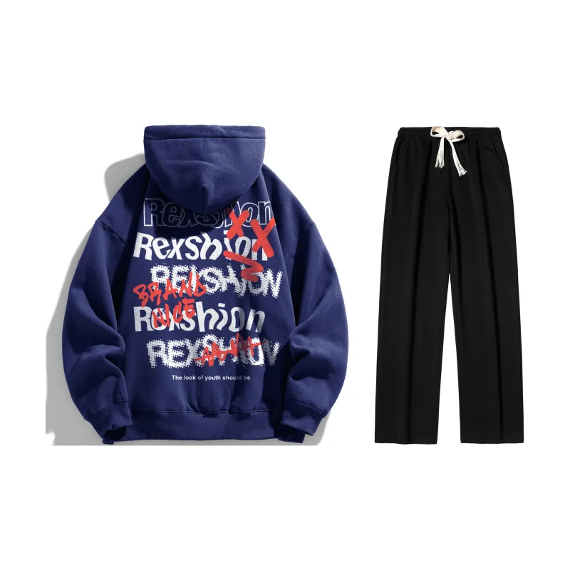 REXSHION Sweatshirt Sets Unisex-10
