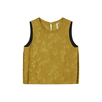 Ginger Tank Tops Women's Gardenia Yellow
