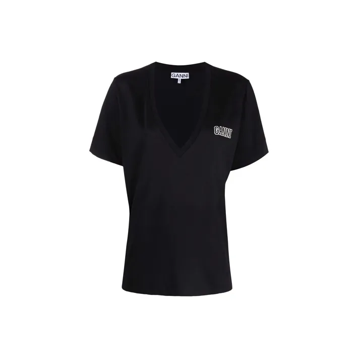 GANNI T Shirts Women's Black-0