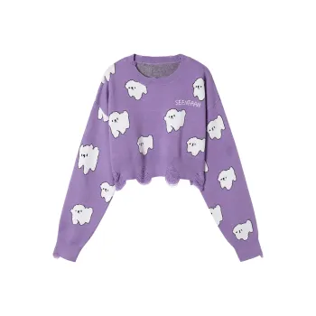 SEENFAAN x FEIHUASANQIAN,YISHUJIA Loose Fit Sweater Women's