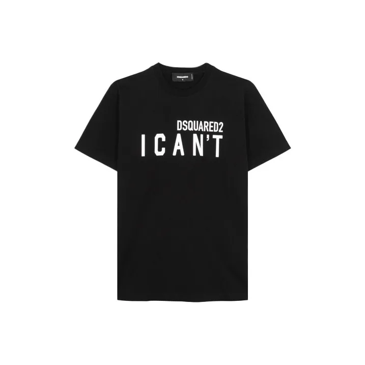 DSQUARED 2 Slogan print T shirt-0