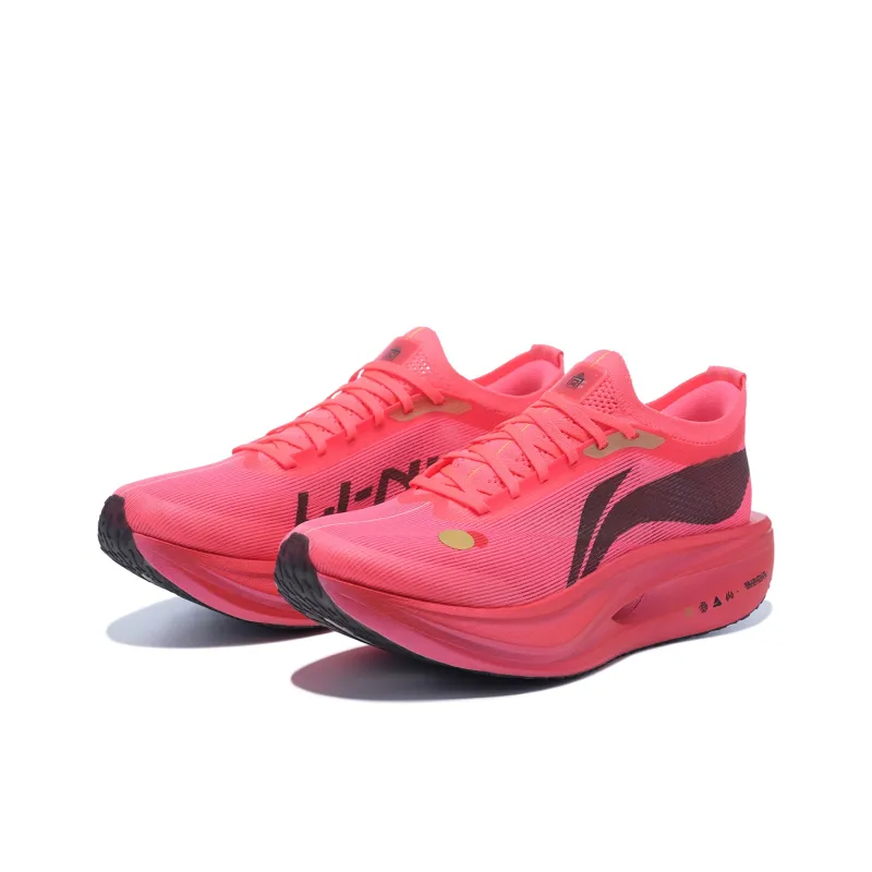 LINING Flyco 5 ELITE Running Shoes Unisex Low Top Fluorescent Begonia Red-2