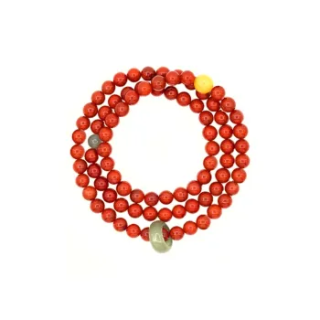 GOLDFISH ALLEY South Red Agate Bracelets Women's