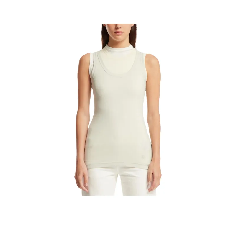 JIL SANDER Layered Crewneck Tank Top-0
