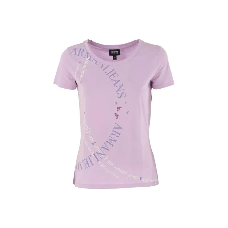 ARMANI JEANS T Shirt Women's Lavender-0