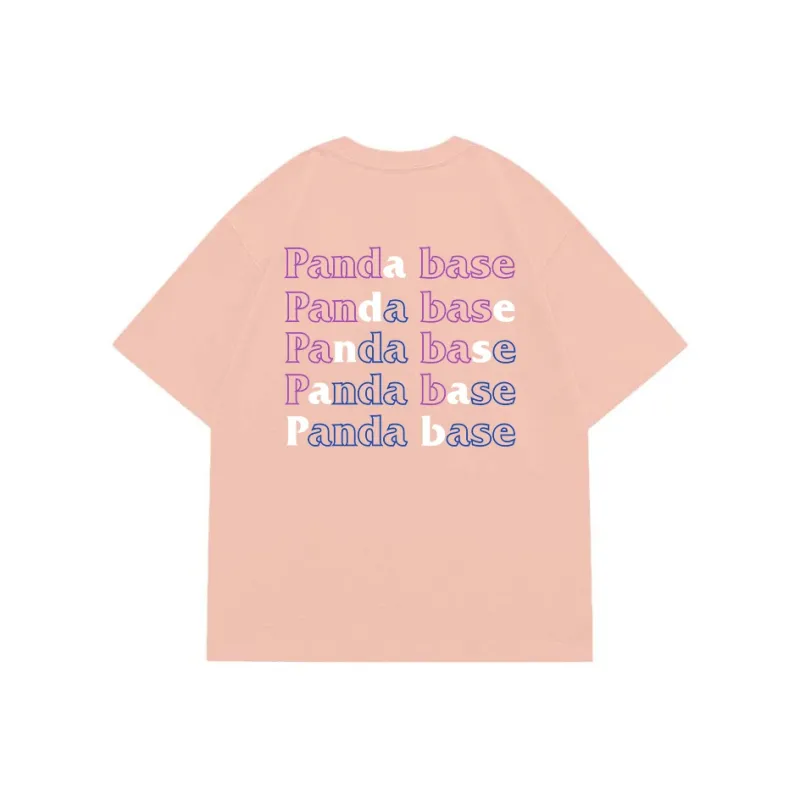 PANDA BASE T Shirts Unisex-4