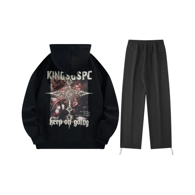Kingsgspc Sweatshirt Set Unisex-0