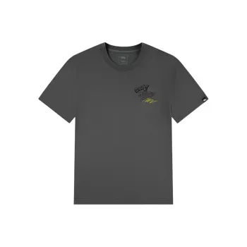 QIAODAN Sports Life Collection T Shirt Men's Black Sand Gray