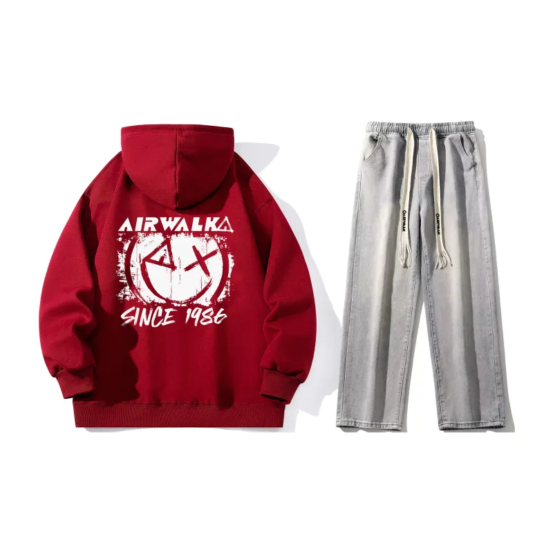 Airwalk Sweatshirt Sets Unisex-37