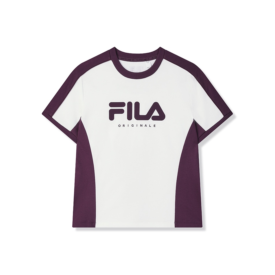 ■FILA■ MY T-shirt Overfit Graphic T-shirt FS252RS01X001217 Fila Logo T-Shirt | Amazon.com