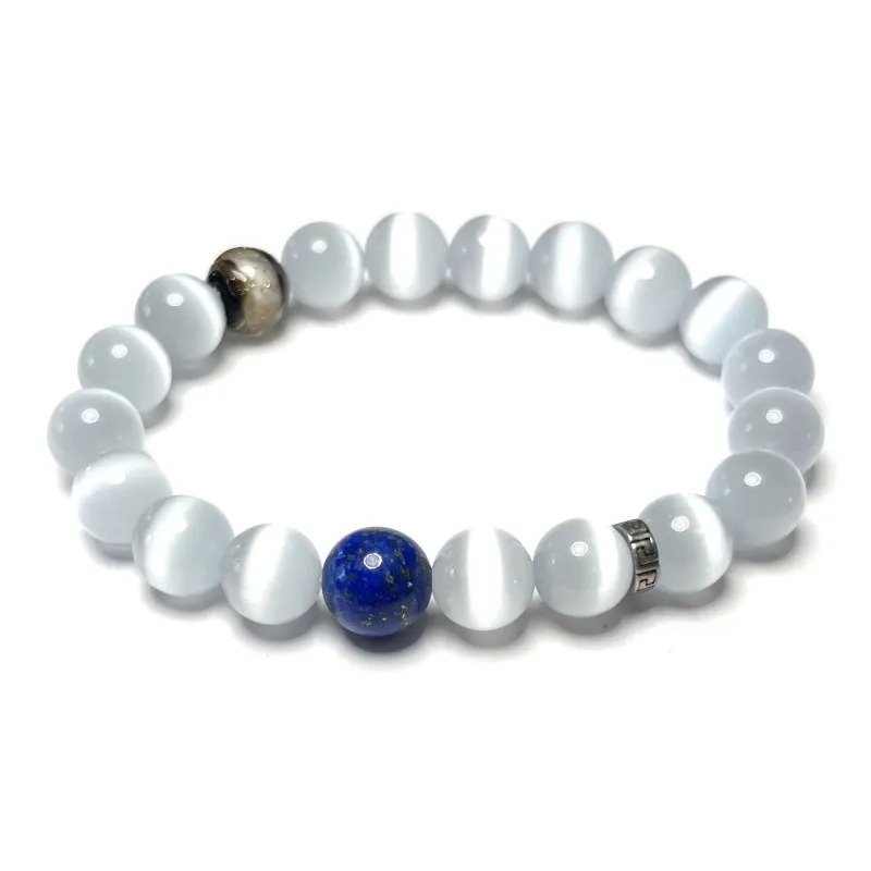 CUIJING Glass Cat Eye Bracelets Unisex-0