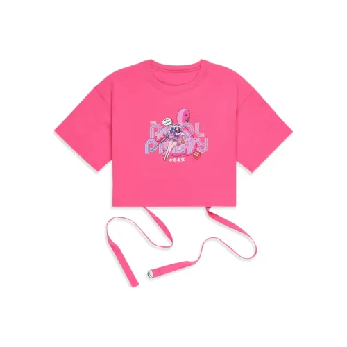 LiNing Li Ning X League Of Legends Pool Party Co branded Series T Shirts Women's Vibrant Pink
