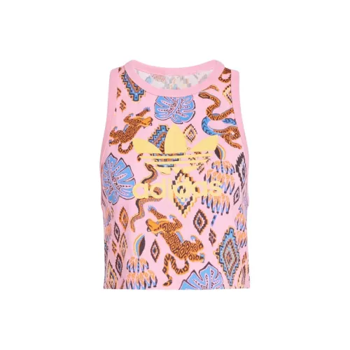 Adidas Originals x FARM RIO SS24 Tank Tops Women's Pink