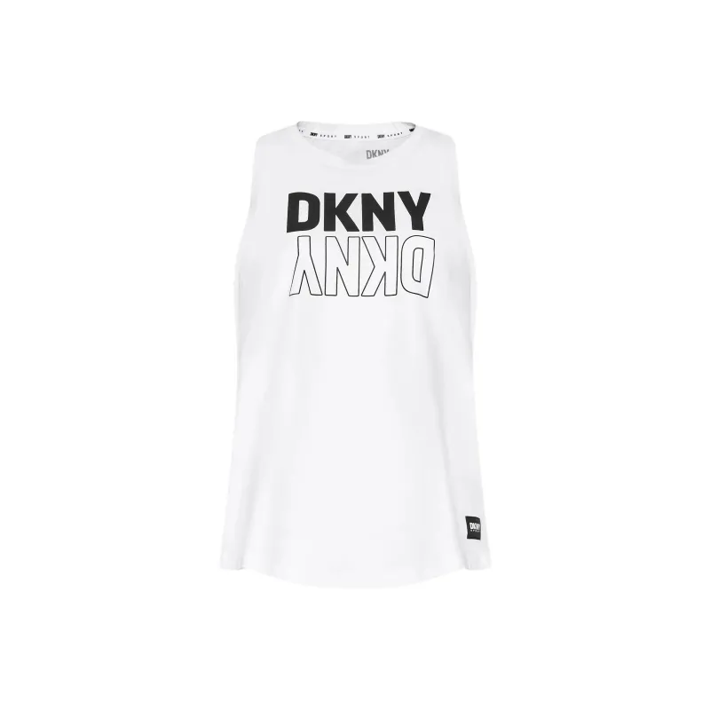 DKNY Tank Tops Women's White-0
