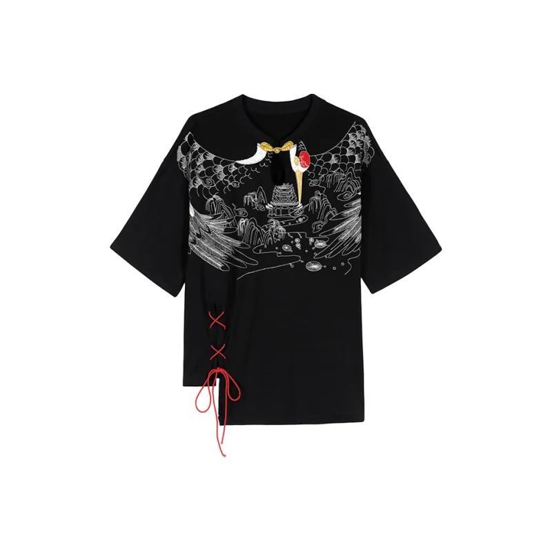 JK&JS Straight Elbow-Length Sleeved T-Shirt Women's-0