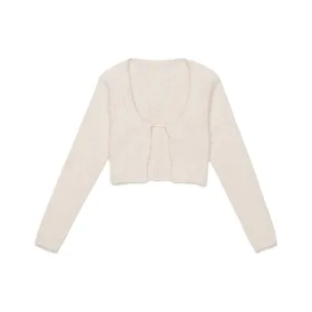 Jacquemus La Maille Neve Manches Longues Top Off White