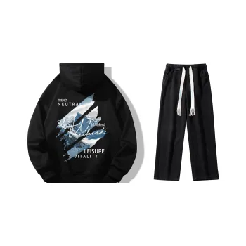 LA'T.WEEKEND Sweatshirt Set Unisex