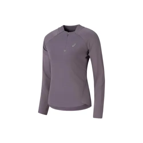 Asics Raglan Sleeve T Shirt Women's Purple