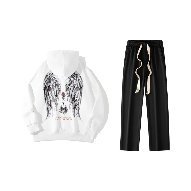 B.X Sweatshirt Sets Unisex-2