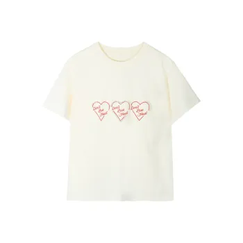 MISHOW T Shirt Women's Light Apricot