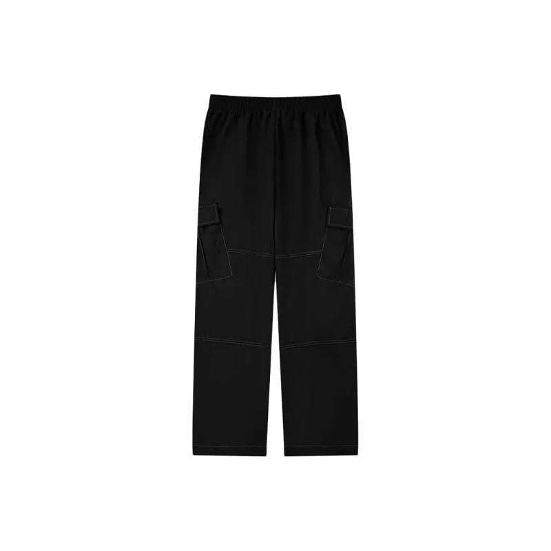 QIAODAN Men's Training Series Casual Pants Men's Black-1