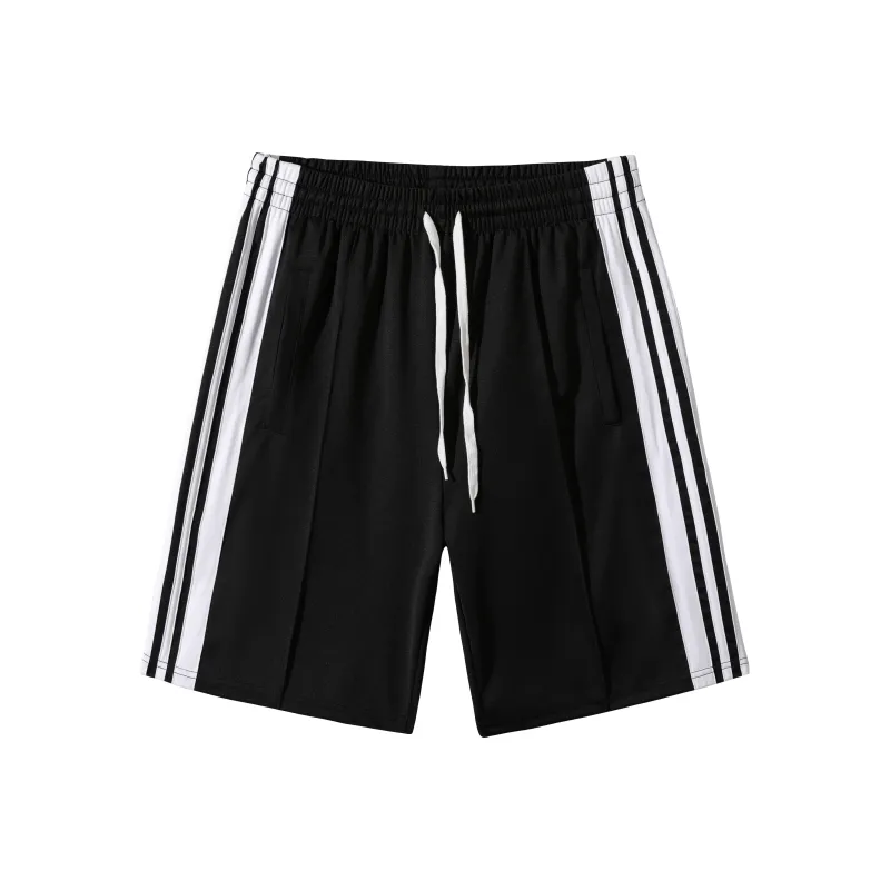 HELIPORT Loose Fit Shorts Unisex Black-0