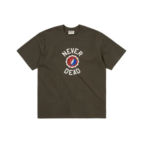 Thisisneverthat X Grateful Dead T Shirts Unisex Brown