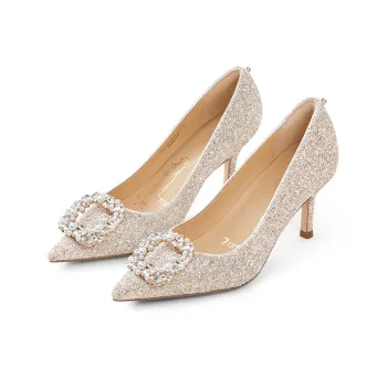 7or9 Litchi Bubble Water Glacier Soda Slim Heel High Heels Women's