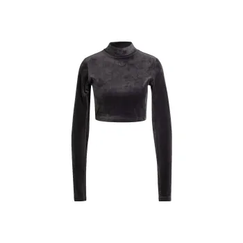 Adidas Originals Velvet Crop Top