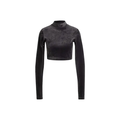 Adidas Originals Velvet Crop Top