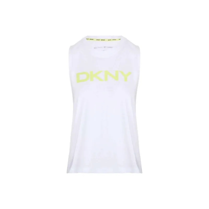 DKNY Tank Tops Women's White-0