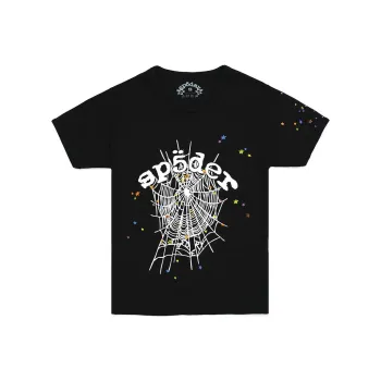 Sp5der Women's Og Web V2 Tee Onyx
