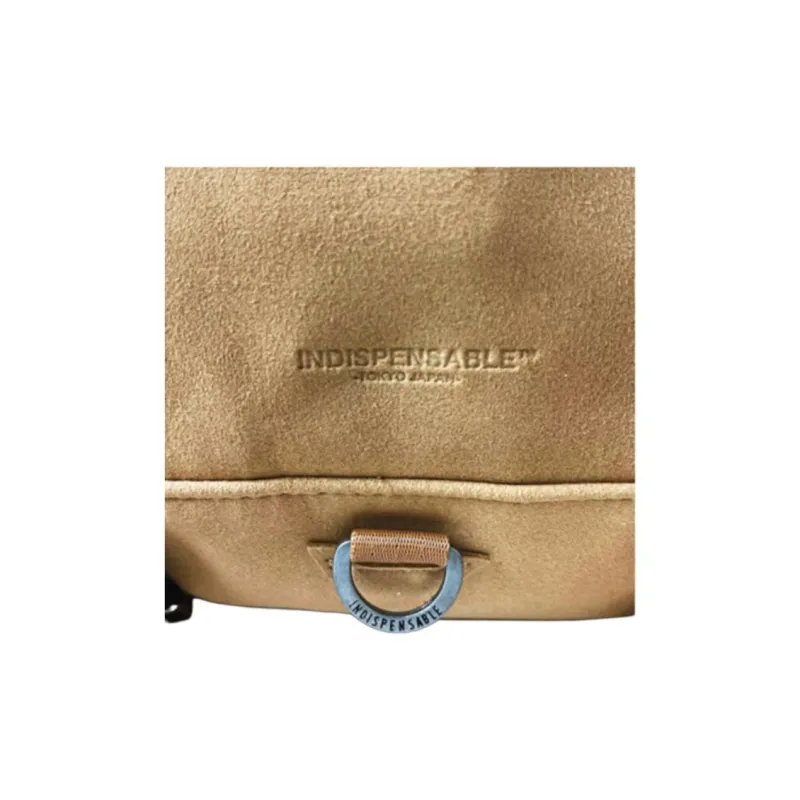 Indispensable Polyamide PU Backpack Unisex Beige-3