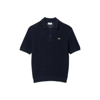 LACOSTE Knitted Polo Shirt