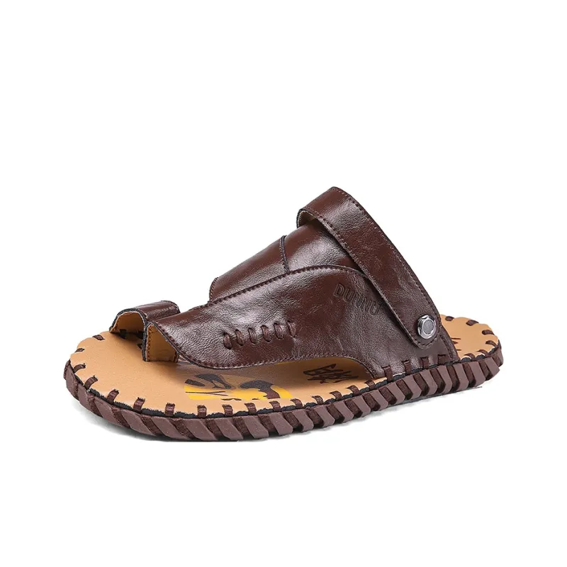 Dunnu Beach Sandals Men Black-11