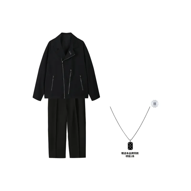 A.X.S.K Business Suits Unisex Black-0