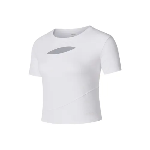 Saucony T Shirt Women's Pearl White