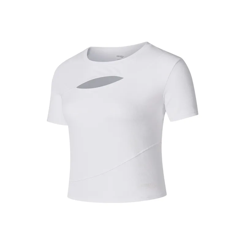 Saucony T Shirt Women's Pearl White-0