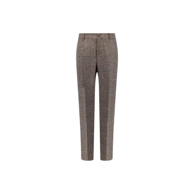 Golden Goose Mario Checked Tailored Trousers-0