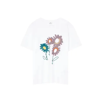 Paul Smith Floral Logo T Shirt