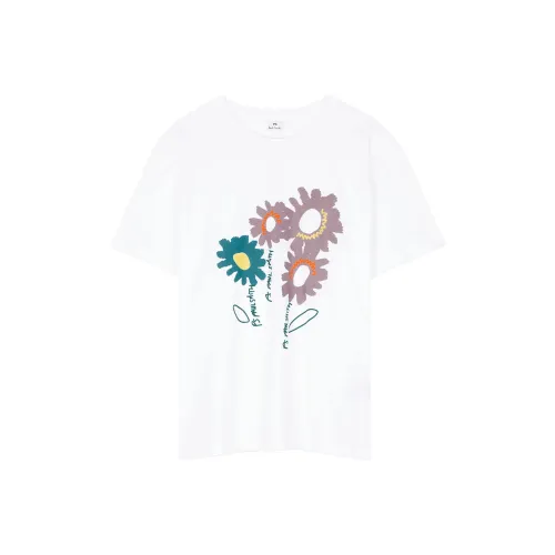 Paul Smith Floral Logo T Shirt
