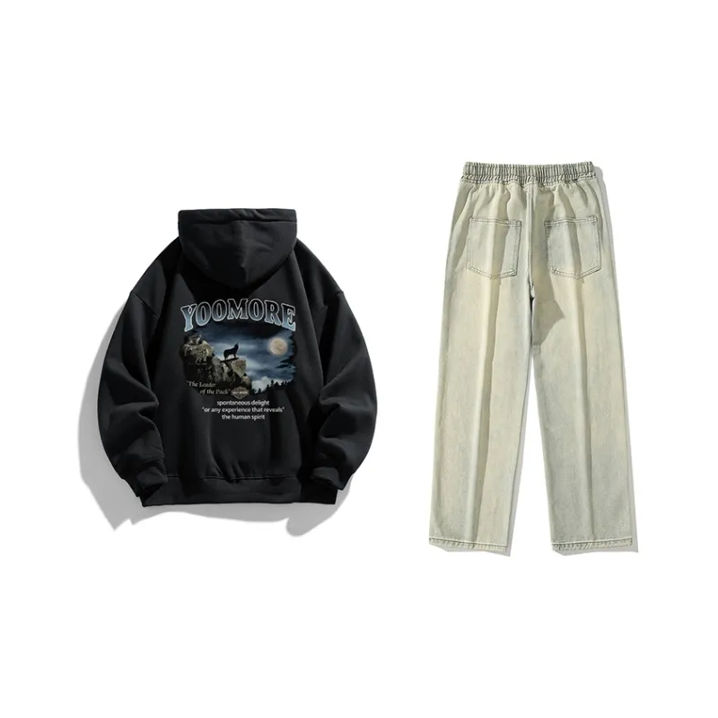 YooMore Sweatshirt Sets Unisex-0