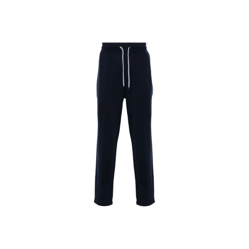 Brunello Cucinelli Drawstring Fleece Trousers-0