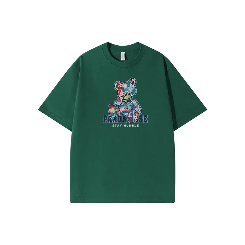 PANDA BASE T Shirts Unisex-12