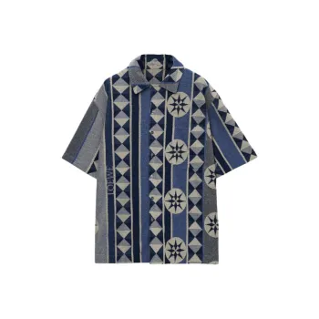 LOEWE Paula's Ibiza SS25 Shirt Men's Blue